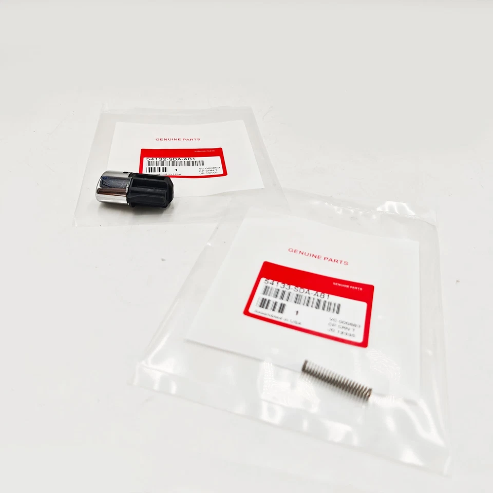 2pc For 2003-2005 Honda Accord Shifter Handle Shift Button Knob Repair Kit US Foto 4 de 4