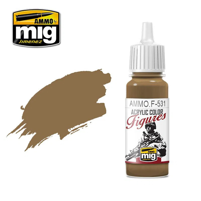 Ammo MIG F-531 - Acrylic Paint Figures (17ml) - Light Brown