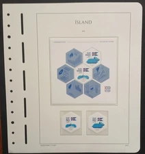 2018 Iceland Year Set On Lighthouse/Leuchtturm Hingless Pages