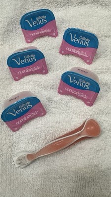 Gillette VENUS Comfortglide Razors 5 Refills NEW!