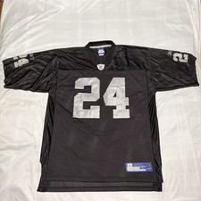 Reebok Oakland Riders Charles Woodson 24 NFL On Field Trikot Rot Herren L (1)