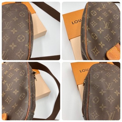 Louis Vuitton Pochette Gange Crossbody Brown Canvas for sale