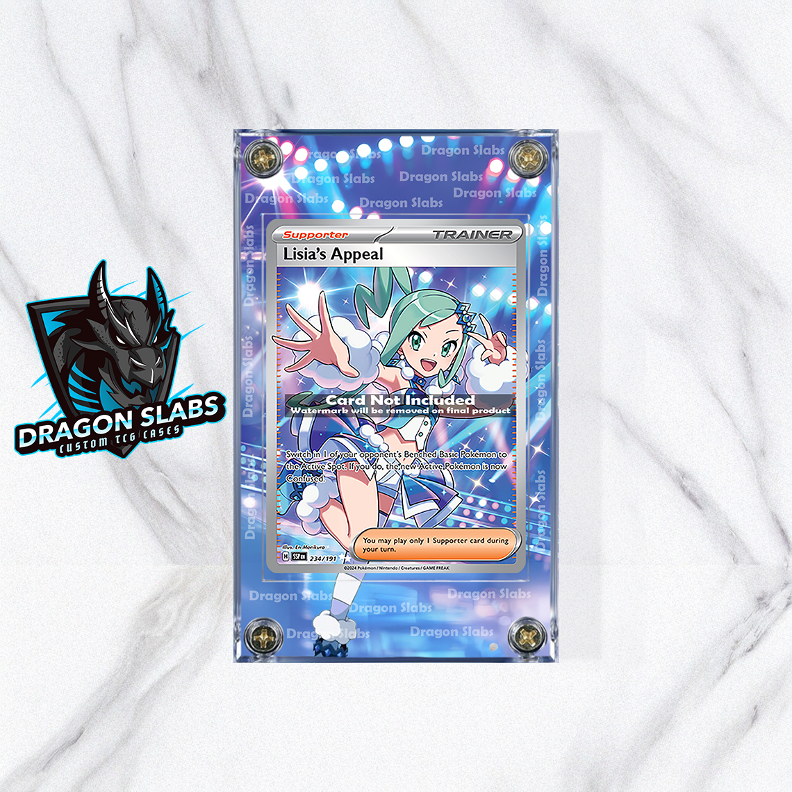 Pokemon Lisia's Appeal 234/191 Full Art Surging Sparks Extended