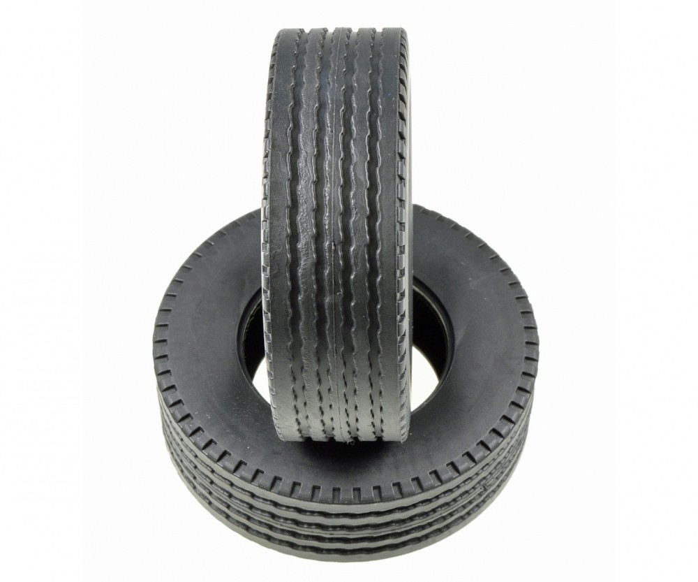 Carson 500907012 - 1:14 Fulda Multitonn 2 Wide Tires (2) - New