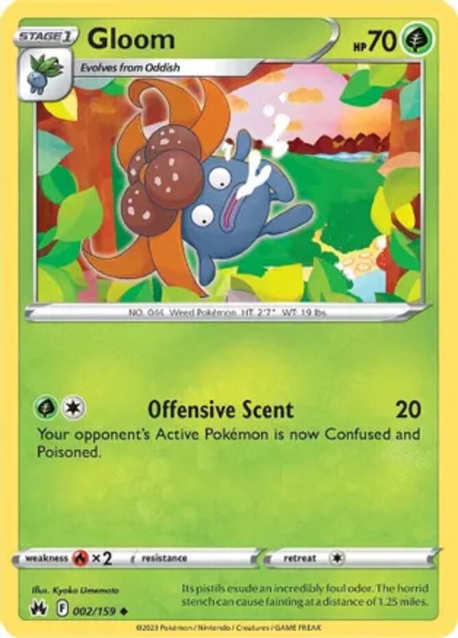 Gloom - 002/159 - Uncommon - Near Mint