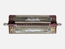 Vintage Hohner s Best Hammered Reeds Harmonica Made in Germany
