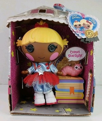 Lalaloopsy Littles Doll Comet Starlight With Pet Bookworm 7 