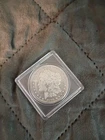 1894 Silver Morgan Dollar Coin Circulated, No Mint Mark, Very Rare date.