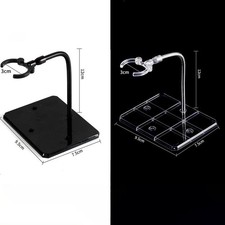 Doll Model Clear Action Figure Stand Action Display Holder Metal Support Arm