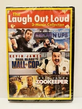 Kevin James LOL Collection - Grown Ups (2010), Paul Blart (2009), Zookeeper NEW