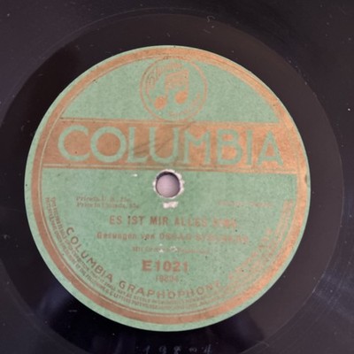 Oscar Stolberg German folk 78 Du Du Lieghst Mir Im Herzen on