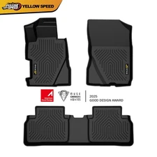 TPE All Weather Floor Mats Liners Set Fit For 2006-2011 Honda Civic Sedan 4-Door