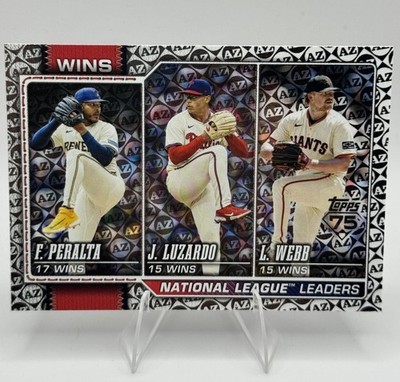 2026 Top Series 1 National League Wins Leaders #117 Spring Training Logo