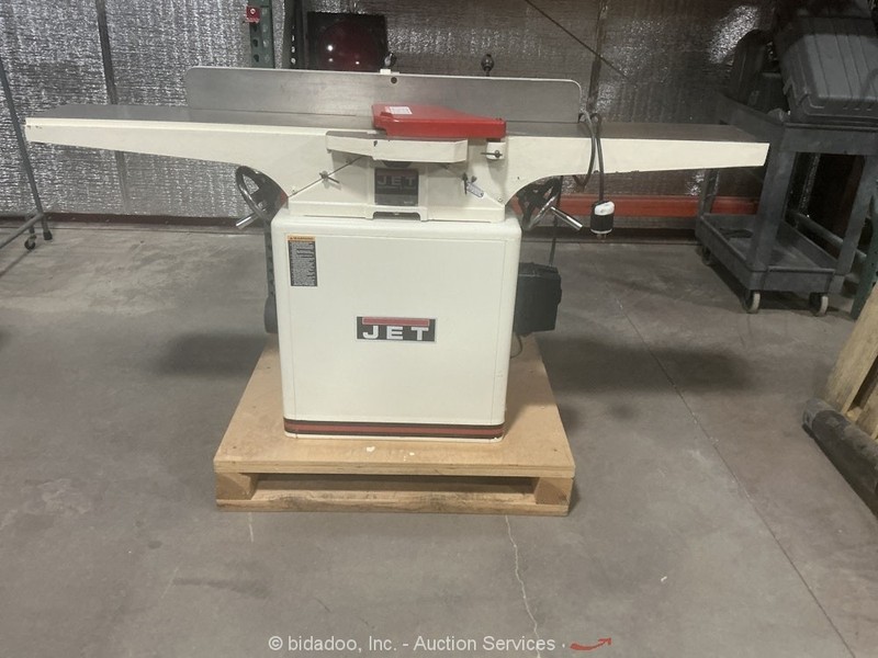 JET JJ-8CS 8" Jointer Closed Stand Woodworking Planner Shop Saw 230v bidadoo