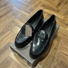 Cipriata Nicolina   Memory Foam Hi-Shine Leather Slip On Womens Loafers Size 7