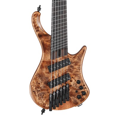 Ibanez EHB1506MSABL EHB Headless 6-String MS Bass - Antique Brown Stained