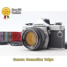  MINT   Olympus OM-1 35mm Film Camera G.Zuiko Auto-S 50mm f/1.4 OM From JAPAN