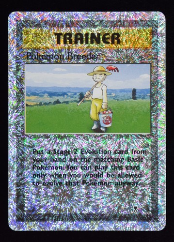 Pokémon Breeder Reverse Holo - 102/110 - Legendary Collection - Pokemon Card