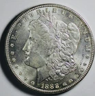 1888 Morgan Silver Dollar - Ungraded BU - Nice Uncirculated