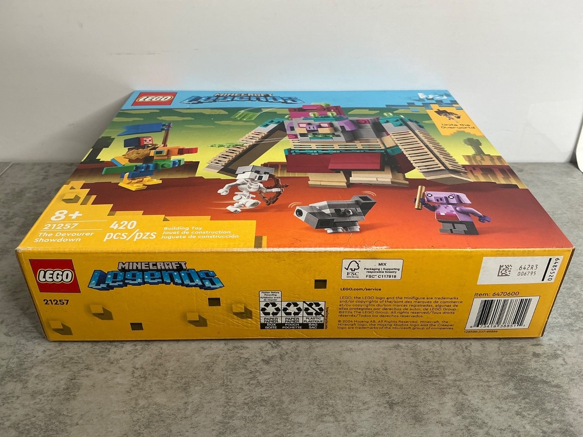 Lego Minecraft Legands The Devourer Showdown 21257 new sealed | eBay