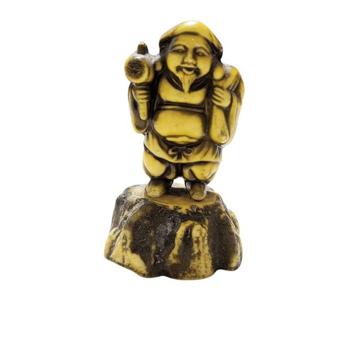 Estatuillas de celuloide japonesas 7 dioses de la buena fortuna de colección - Imagen 10 de 23
