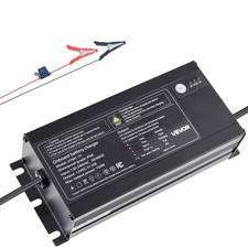 VEVOR Marine Battery Charger,1-Bank,10A 12V Onboard Boat Charger,IP68 Waterproof