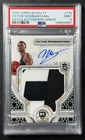 1/5 JSY# VICTOR WEMBANYAMA PSA 9 2023 TOPPS ROYALTY #115 ROOKIE PATCH AUTO POP 1