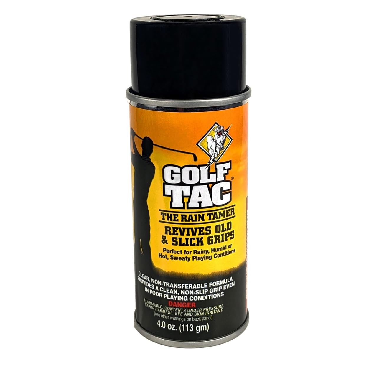 Golf Tac Grip Spray Adhesive for Golf Clubs and Golf Gloves Clean and Invisib...