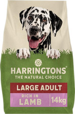 Harringtons Complete Large Breed Dry Adult Dog Food Lamb & Rice 14Kg - Made with 2.21 per kilo
