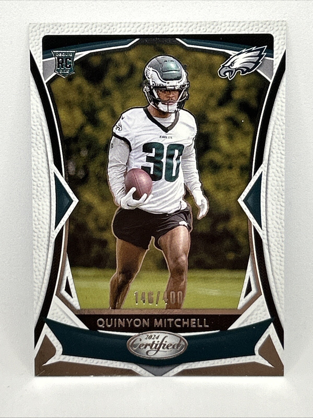 2024 Panini Certified Rookies #116 Quinyon Mitchell #/400 RC Philadelphia Eagles