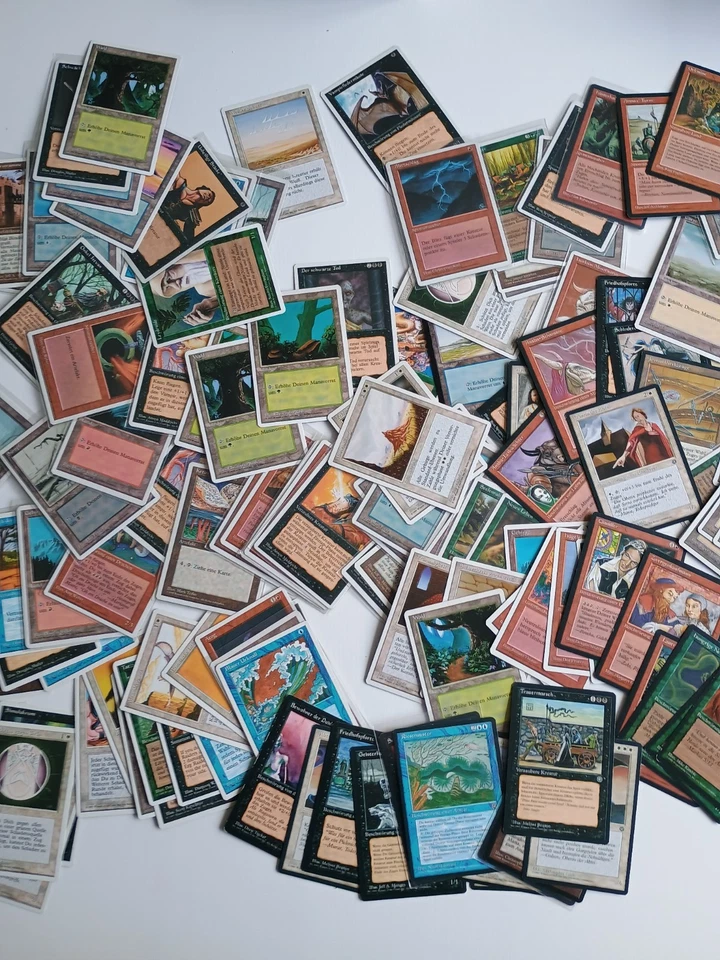 magic the gathering MTG sammlung deutsch 4th etc. 90er
