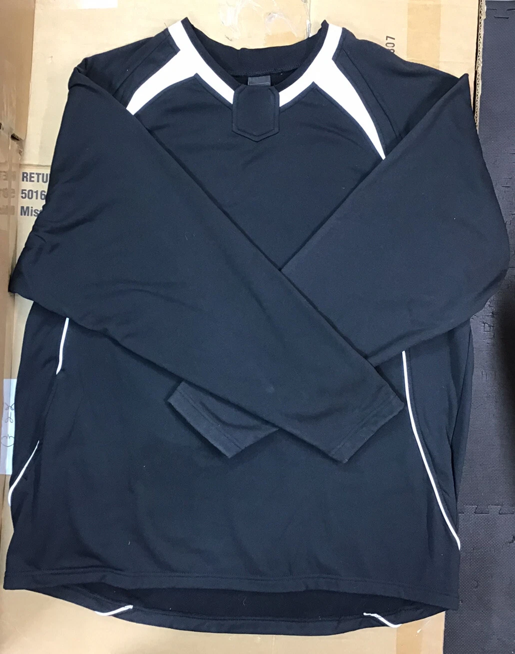 Easton Black Fleece Pullover Jacket Men's X-Large L23