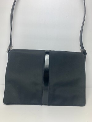 Donna Karan New York DKNY large black Tote shoulder Bag purse