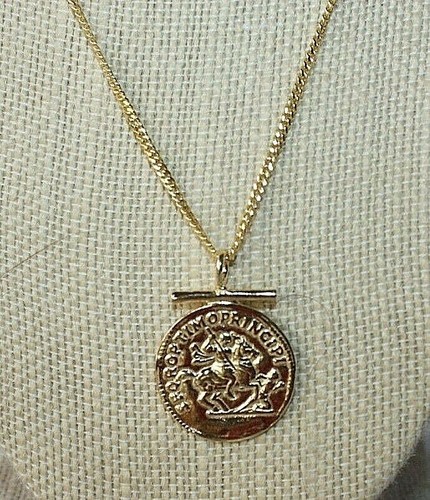 Coin Sterling Silver Necklace MADE in 