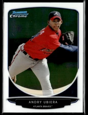 2013 Bowman Chrome #BCP159 Andry Ubiera Braves