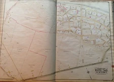 1908 FOREST HILLS GARDENS QUEENS NEW YORK METROPOLITAN AV-BURNS ST ATLAS MAP 