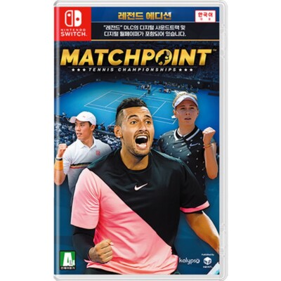 Switch Matchpoint Tennis Championships Korean Version English Chinese