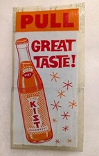 Vintage Original Kist Beverages Advertising Pull  Decal KING KIST