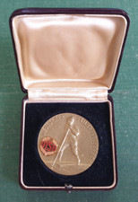 DDR DTSB Sport Medaille - Deutsche Skimeisterschaften Meister Lauscha 1959