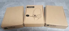 1x AGPtek Hands-free Noise Cancelling Corded Reversible Headset 2x UNBRANDED