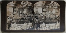 Paris Exhibition Crystal Vases Stereo Vintage Silver Photo Object