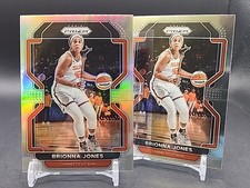 Brionna Jones - 2022 WNBA Prizm - Silver Prizm And Base #131 - Connecticut Sun