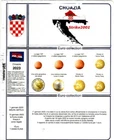 CROATIA 2023 SHEET KIT - Set 8 coins