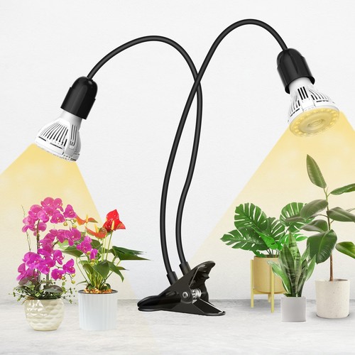 10W-100W LED Indoor Plants Grow Light Clip On Growing Lamp Bulb With Timer SANSI - Picture 46 of 165