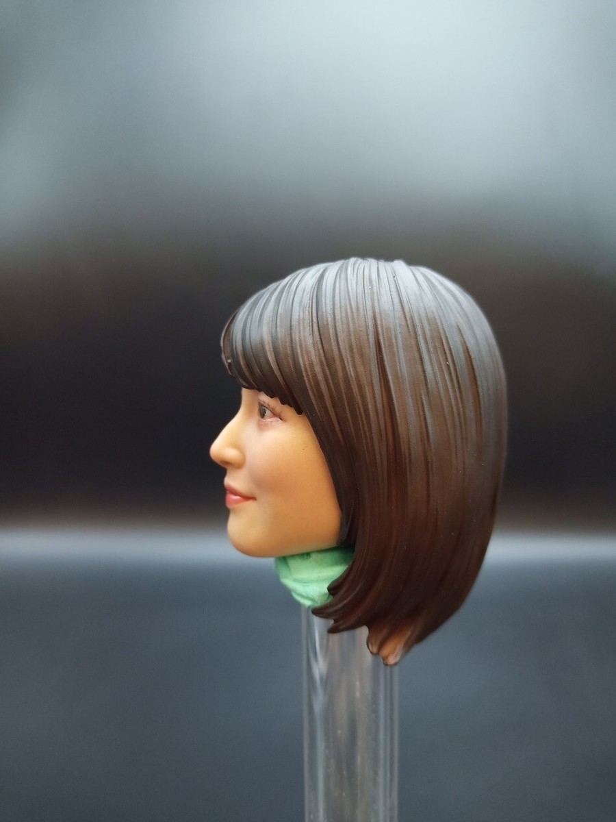 1/6 Kumik Head 24-11 Asian Star Head Sculpt Fit 12