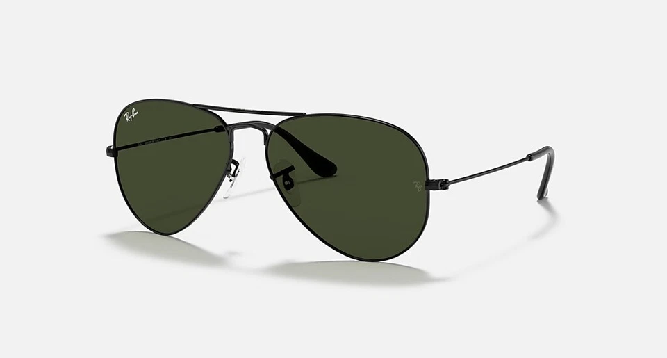 Lenti di Ricambio Ray Ban 3025 Aviator Verde G15 -Original replacement lenses - Immagine 2 di 4