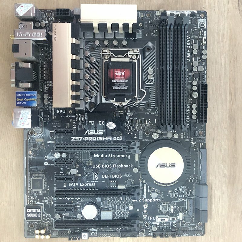 for Asus Z97PRO(WiFiac) Z97 motherboard LGA 1150 DDR3 eBay