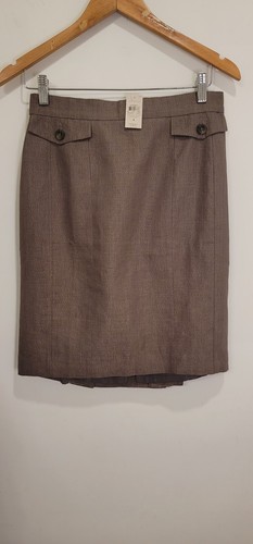 Jupe Crayon Métallisée Who What Wear Taille 2 Noire – Neuve Avec étiquettes