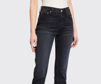 Trave Womens Constance Straight Tapered in a Crossbeam Wash Jeans Size 24