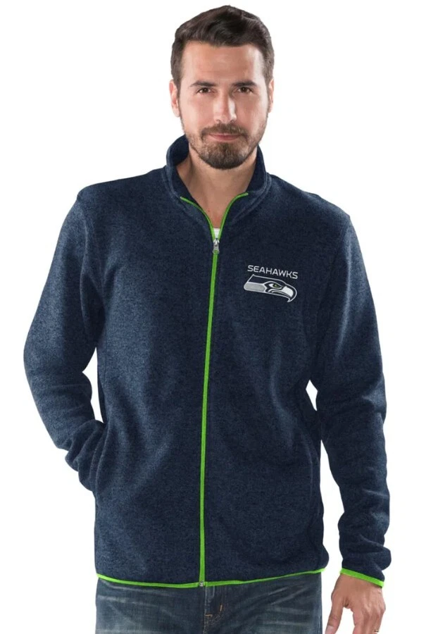 Seahawks fleece best sale jacket